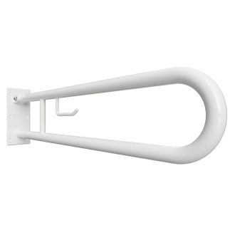 BEMETA HELP: Sklopný úchyt v tvare U s držiakom na TP 900 mm, biele 301102294