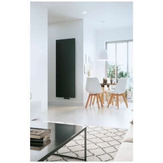 Kúpeľňový radiátor INVENTIO - 380 × 1200 mm, výkon 474 W, Biele