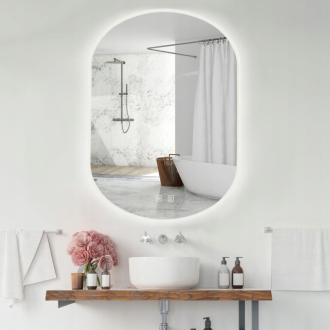 REA Zrkadlo LED 60x80cm HOM-05525