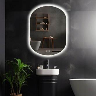 REA Zrkadlo LED 60x80cm HOM-05525