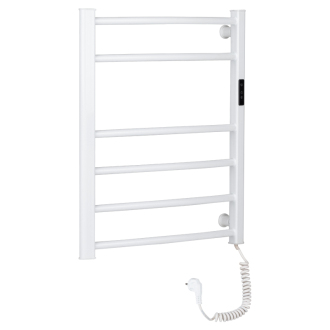 CERANO Elektrický sušiak uterákov Luca, s displejom biela lesklá 660x550 mm LIV-W-EG-6-55