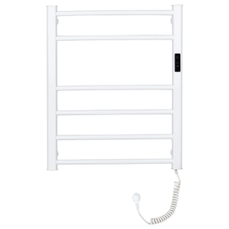 CERANO Elektrický sušiak uterákov Luca, s displejom biela lesklá 660x550 mm LIV-W-EG-6-55