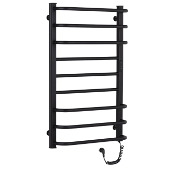 CERANO Elektrický sušiak uterákov Ricardo, s displejom čierna matná 860x550 mm LIV-ED-9-55
