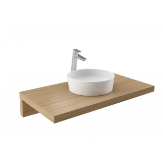 Ravak umývadlo MOON 1 white bez prepadu XJN01300000