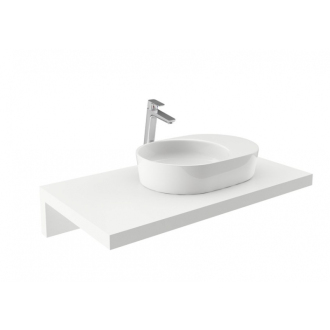 Ravak umývadlo MOON 2S white bez prepadu XJN01300003