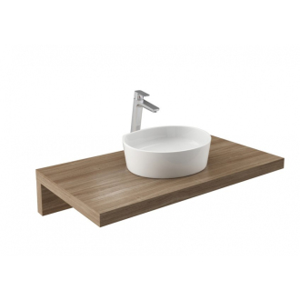 Ravak umývadlo MOON 3 white bez prepadu XJN01300004