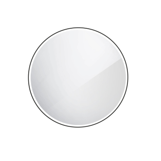 Nimco ZPC 29002R-90 Čierne okrúhle LED zrkadlo pr.