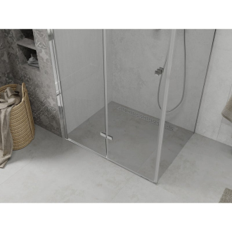 Mexen Lima skladací sprchovací kút 85 x 70 cm, transparentný, chróm - 856-085-070-01-00