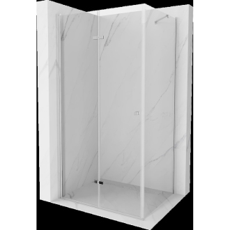 Mexen Lima skladací sprchovací kút 85 x 120 cm, transparentný, chróm - 856-085-120-01-00