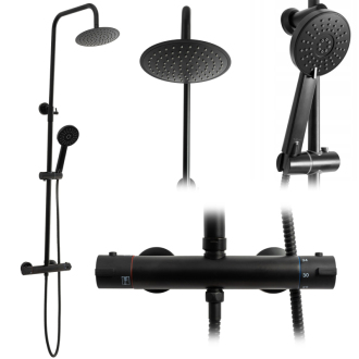 Calani DAYTON Sprchový set, čierna CAL-P0009