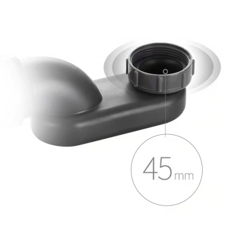 CERANO Vaňový sifón - 95 cm CER-479167