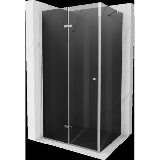 Mexen Lima skladací sprchovací kút 80 x 110 cm, grafit, chróm - 856-080-110-01-40