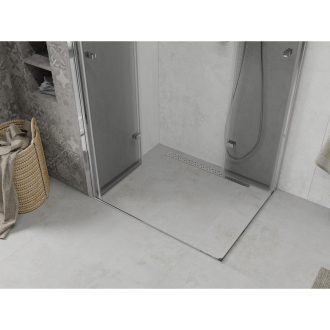 Mexen Lima Duo skladací sprchovací kút 90 x 80 cm, transparentný, chróm - 856-090-080-02-00