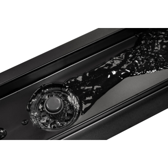 Calani ECO 360 Slim Sprchový žľab s roštom 60, čierna CAL-G0025