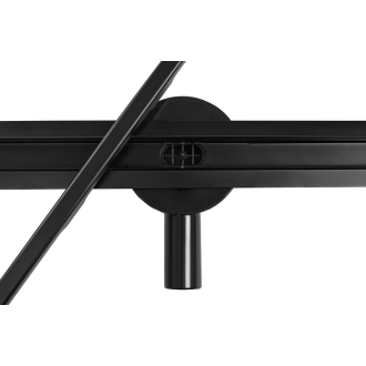 Calani ECO 360 Slim Sprchový žľab s roštom 60, čierna CAL-G0025