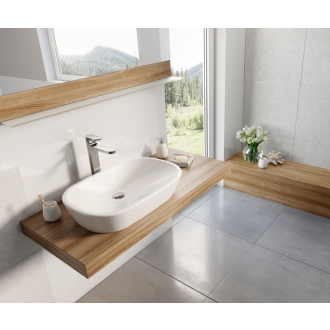 Ravak umývadlo Ceramic 600 O keramické white XJX01160001