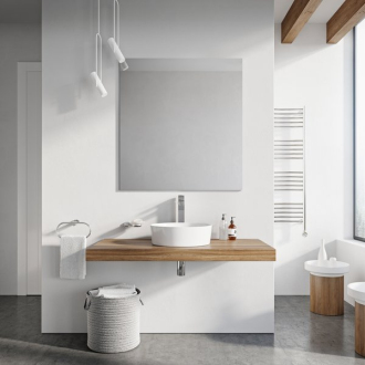 Ravak umývadlo Uni 400 Slim keramické white XJX01140002