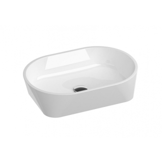 Ravak umývadlo SOLO 580 white bez prepadu XJX01358000