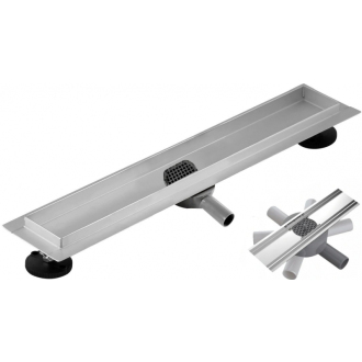 FLAT 360 nerezový sprchový žľab 900mm 1040090