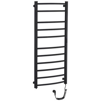 CERANO Elektrický sušiak uterákov Luca, s displejom čierna matná 1160x550 mm LIV-EG-11-55-D