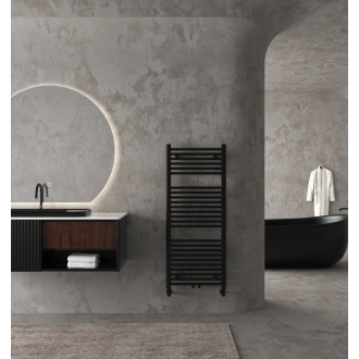 CERANO Vykurovacie teleso Lincoln kombinovaný D5 366W čierna matná 1200x500 mm CER-429541
