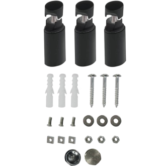 CERANO Vykurovacie teleso Lincoln kombinovaný D5 366W čierna matná 1200x500 mm CER-429541