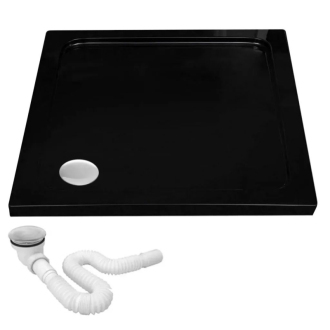 Sprchovací kút REA City 80x80 Black