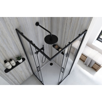 Sprchovací kút REA City 90x90 Black