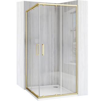 Sprchovací kút REA City 90x90 Gold