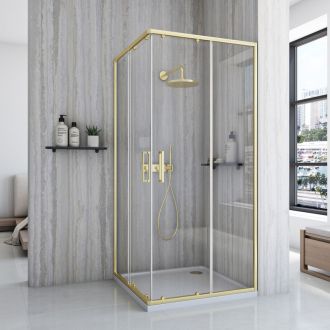 Sprchovací kút REA City 90x90 Gold