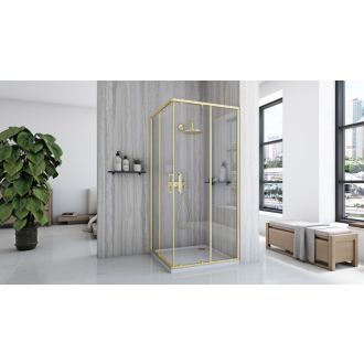 Sprchovací kút REA City 90x90 Gold