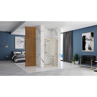 Sprchové dvere Rea Alex 90 Gold Brush