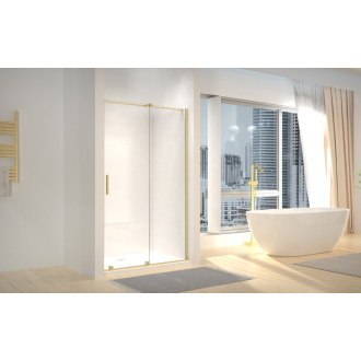 Sprchové Dvere Rea Montana 130 Gold brush