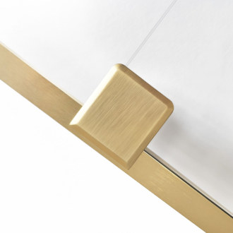 Sprchové Dvere Rea Montana 130 Gold brush