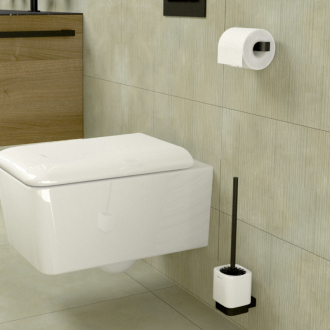 Nimco Kibo čierna Ki-set-94KN-90 Sada k WC