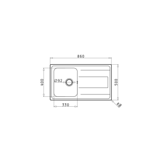 ALEA (86X50) 1B 1D HLADKÝ - POLISHED 107154701