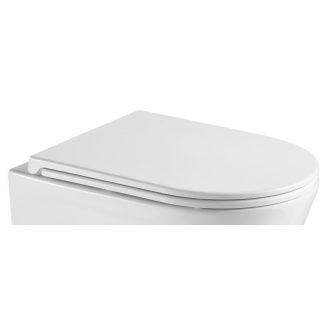 ARCO závesné wc rimless + SLIM sedátko soft-close, oválne OLKLT046E