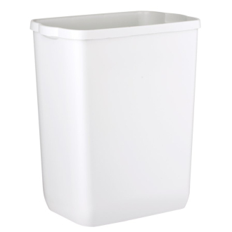 PRESTIGE odpadkový kôš nástenný 42l, biela A74101