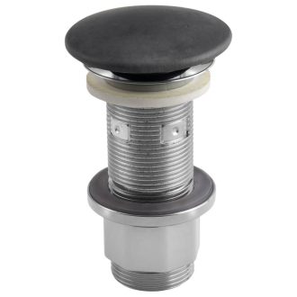 Umývadlová výpusť 5/4“, click-clack, betónová zátka, 10-80mm, antracit FG916