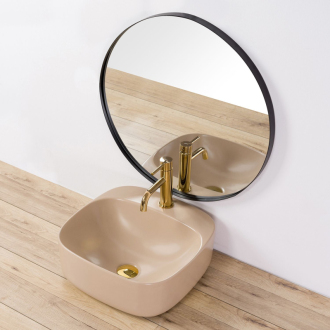 REA Umývadlo na dosku Luiza 42 Beige Matt REA-U9607