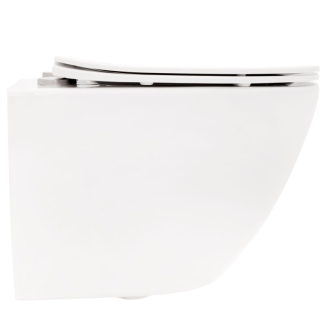 Rea Závesné WC Carlo Mini Rimless Duroplast/Flat REA-C2760