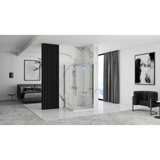 Rea Sprchovací kút 900x900x1900 bez vaničky - sklo transparent Fold N2 REA-K9991