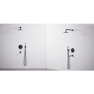 Rea Vanový a sprchový set s výlevkou Lungo Black REA-P4112