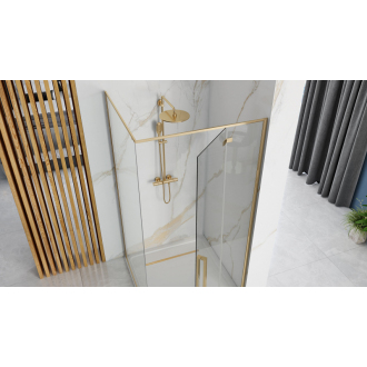 Rea Sprchovací kút Fargo L.Gold 90x90 REA-K4903
