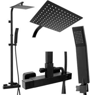 Rea sprchový set Milan Black REA-P7000