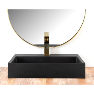 REA Konglomerátové umývadlo Goya 50 Black REA-U8778