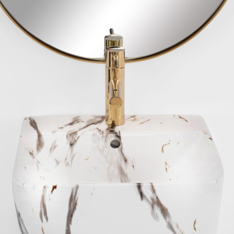 REA Umývadlo voľne stojace Aris Marble REA-U6906