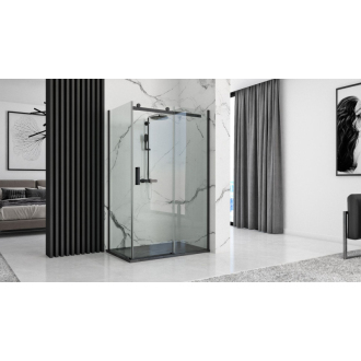 REA Sprchová vanička Black Stone 90x120 REA-K9603
