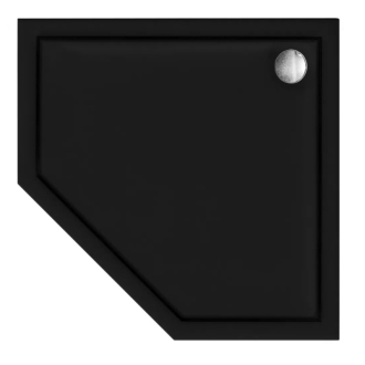 Rea Sprchová vanička Diamond Black 90x90 REA-K8543