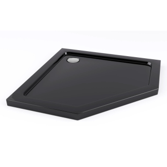 Rea Sprchová vanička Diamond Black 90x90 REA-K8543